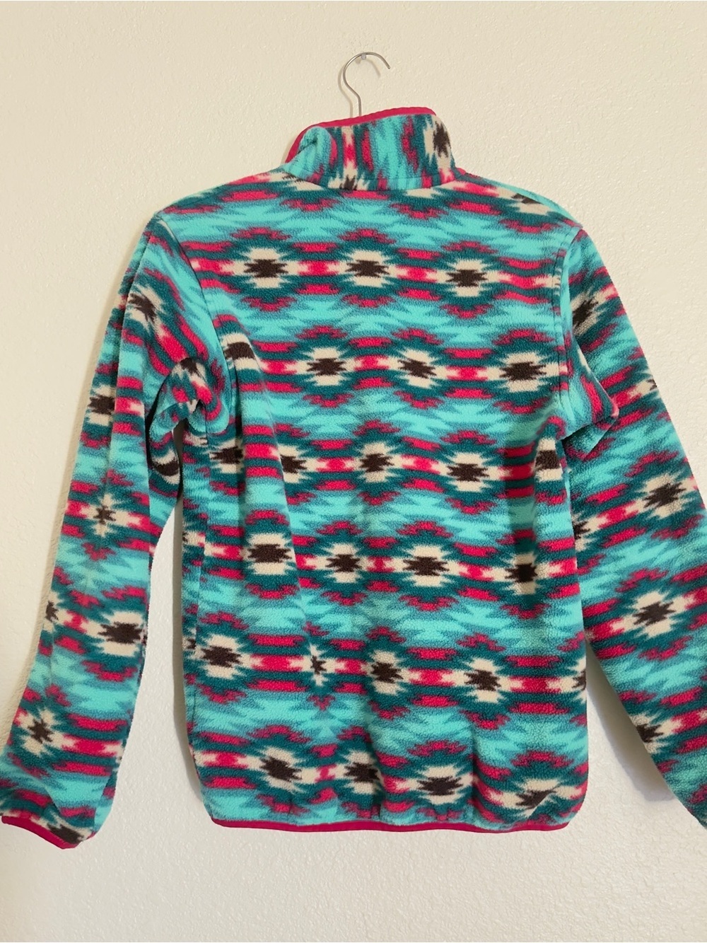Patagonia Synchilla Snap-T Wild Desert Aztec Print Fleece Pullover - Picture 12 of 12